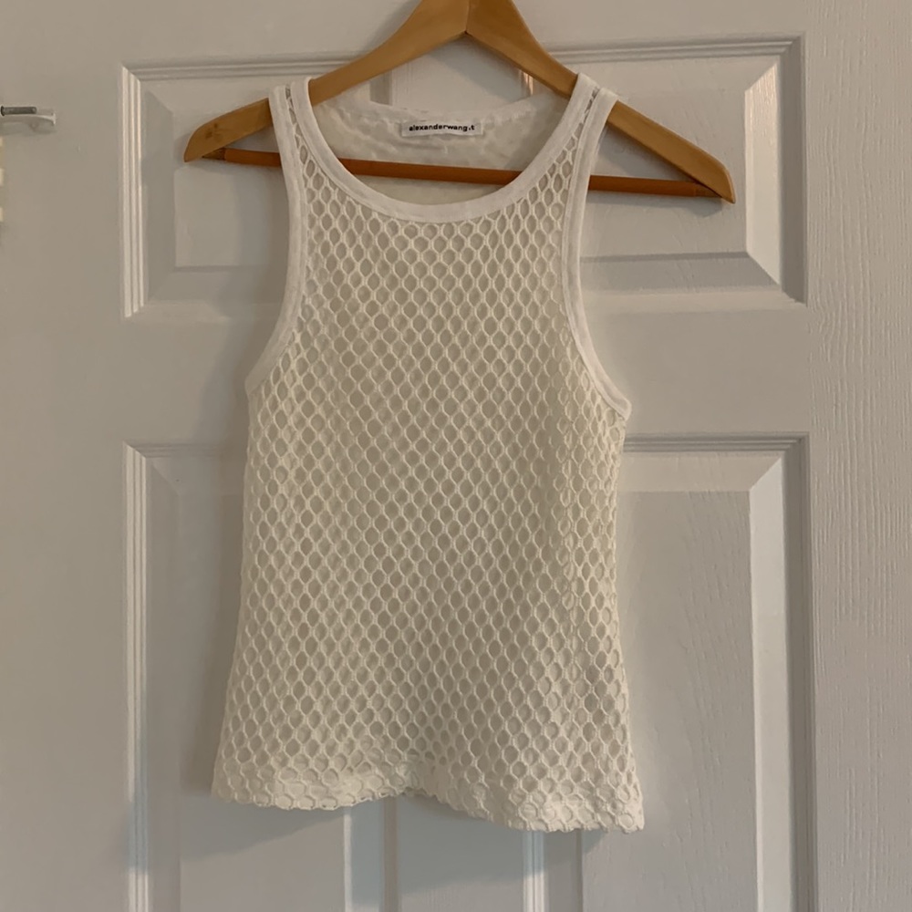 Alexander Wang White Tank XS